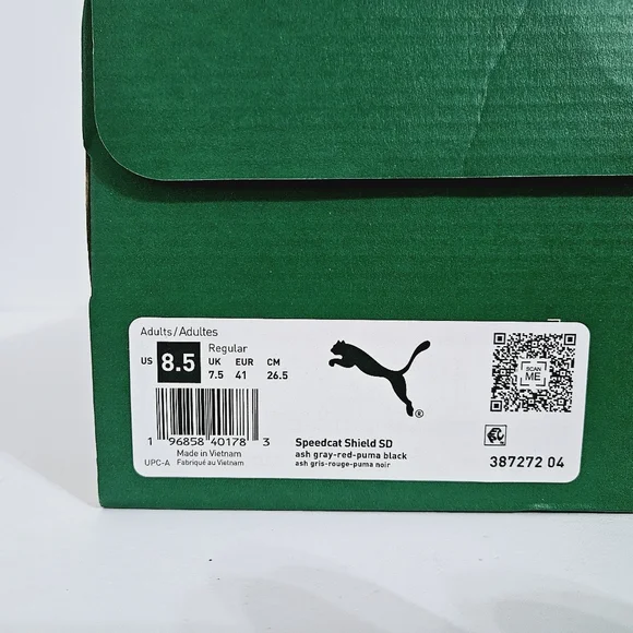 Puma Red and Gray Sneakers Classic Design - Picture 6 of 12